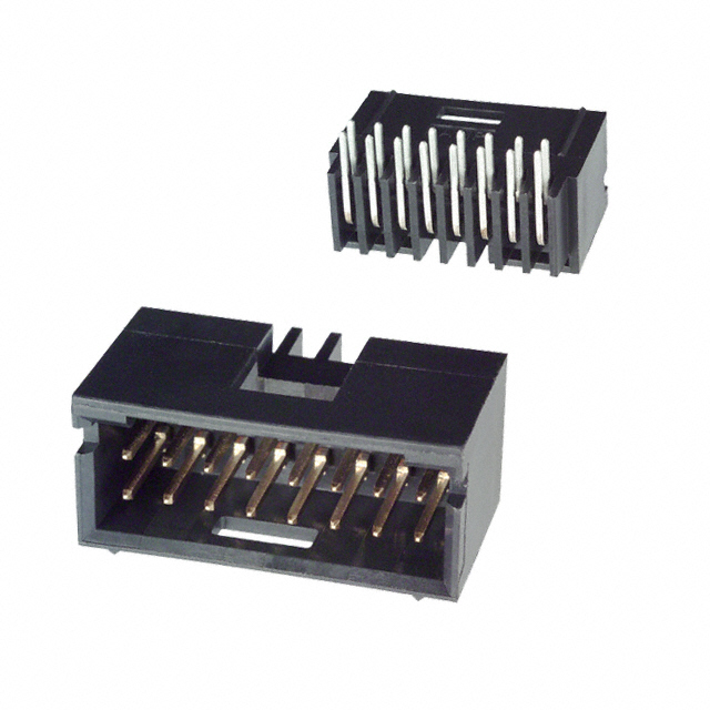 103167-5 TE Connectivity AMP Connectors  Embases à broches mâles